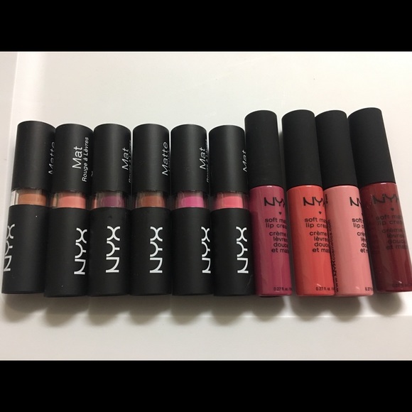 New (10) NYX Matte Lipstick/soft Lip cream - Picture 2 of 5